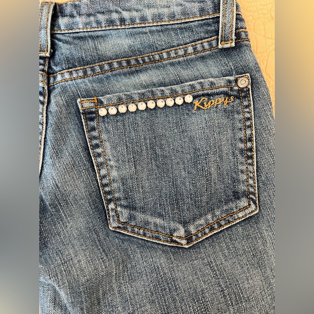 Kippys Blue Jeans with Black Embellishments - Picture 11 of 12